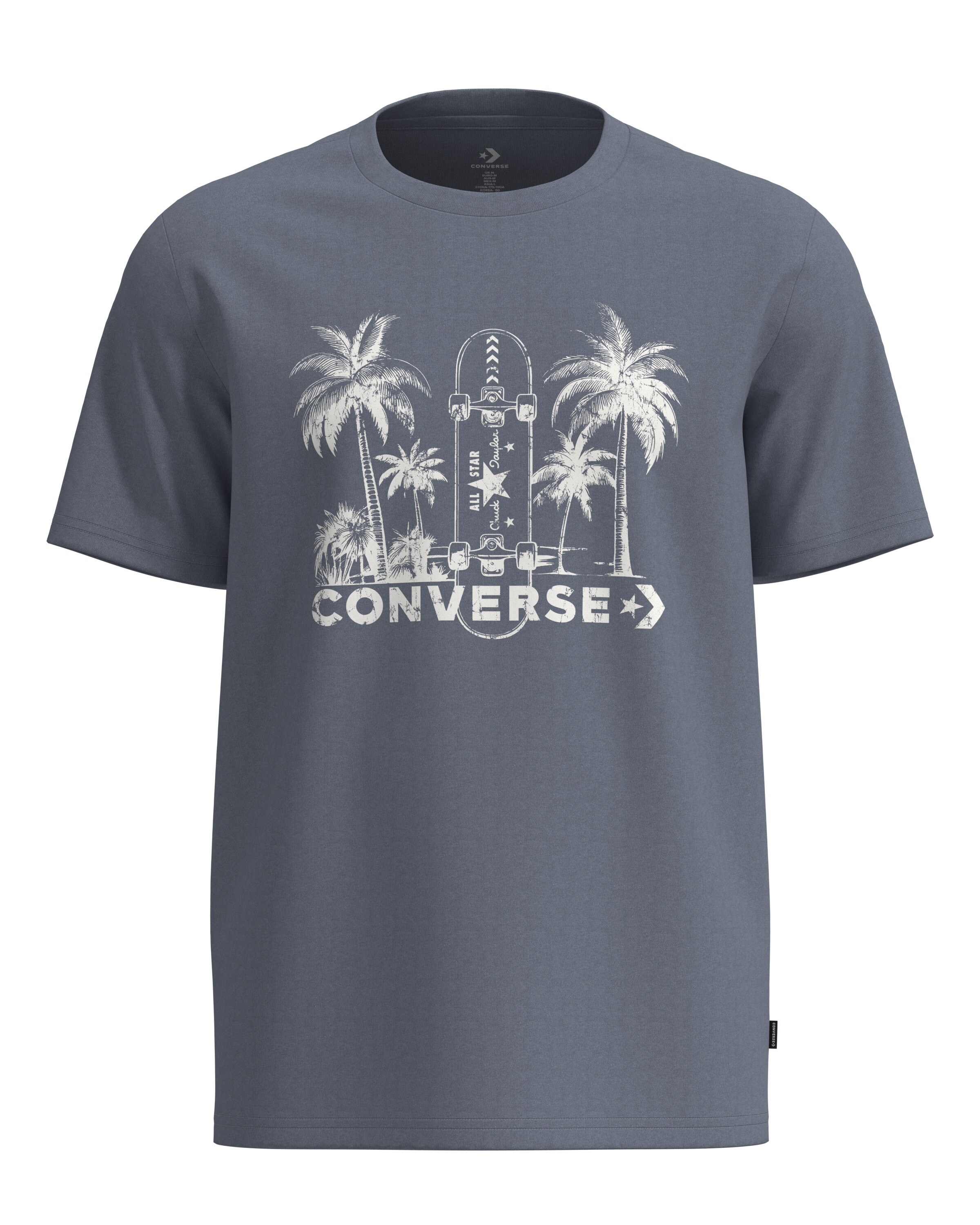 CONVERSE T-Shirt in Blau: Vorderseite
