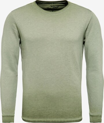 Key Largo Sweatshirt 'Level' in Grün: front