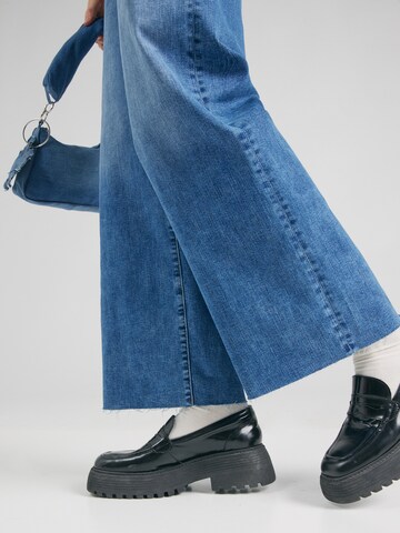 FRAME Wide leg Jeans in Blauw