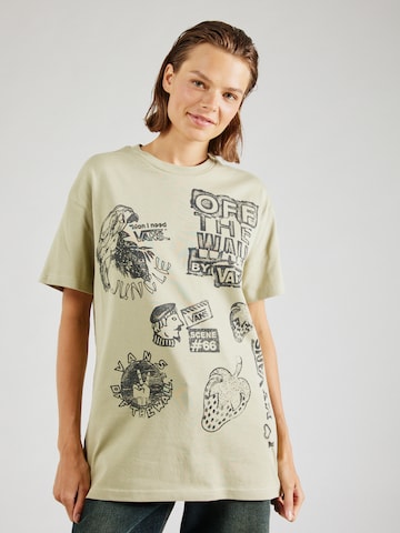 T-shirt VANS en gris : devant