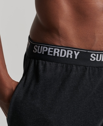Superdry Панталон пижама в черно