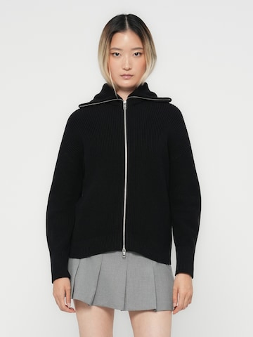 JJXX Knit cardigan 'JXADELINE' in Black: front