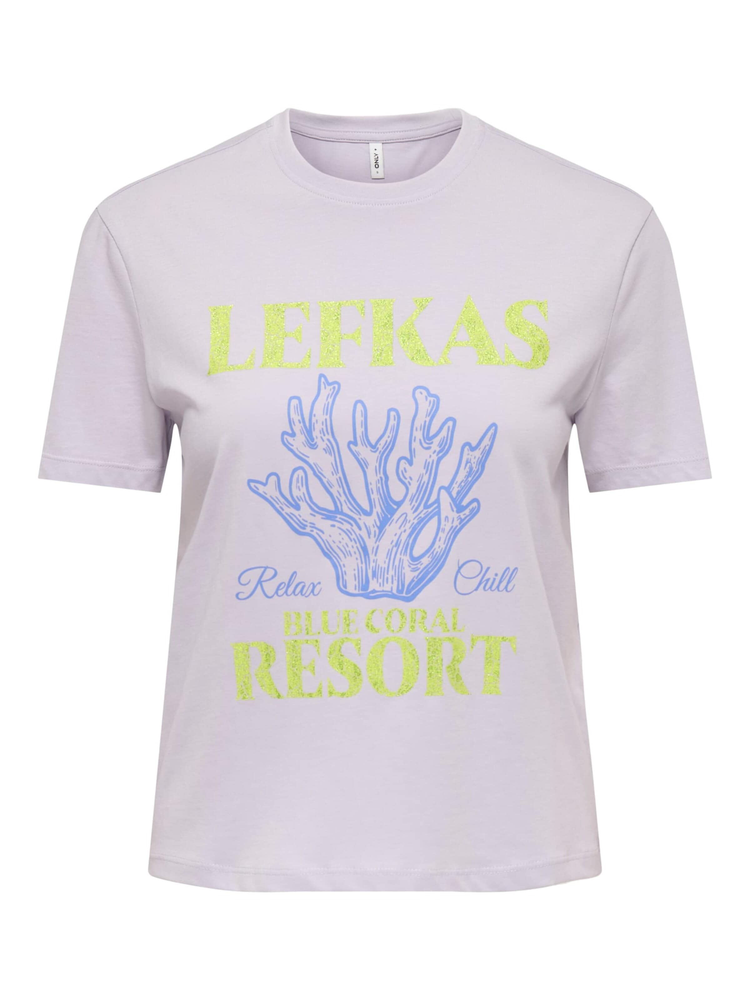 ONLY Tricot 'Dina' in Lila: voorkant