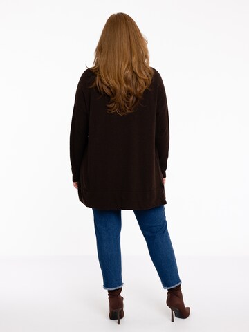 YOEK Pullover in Braun