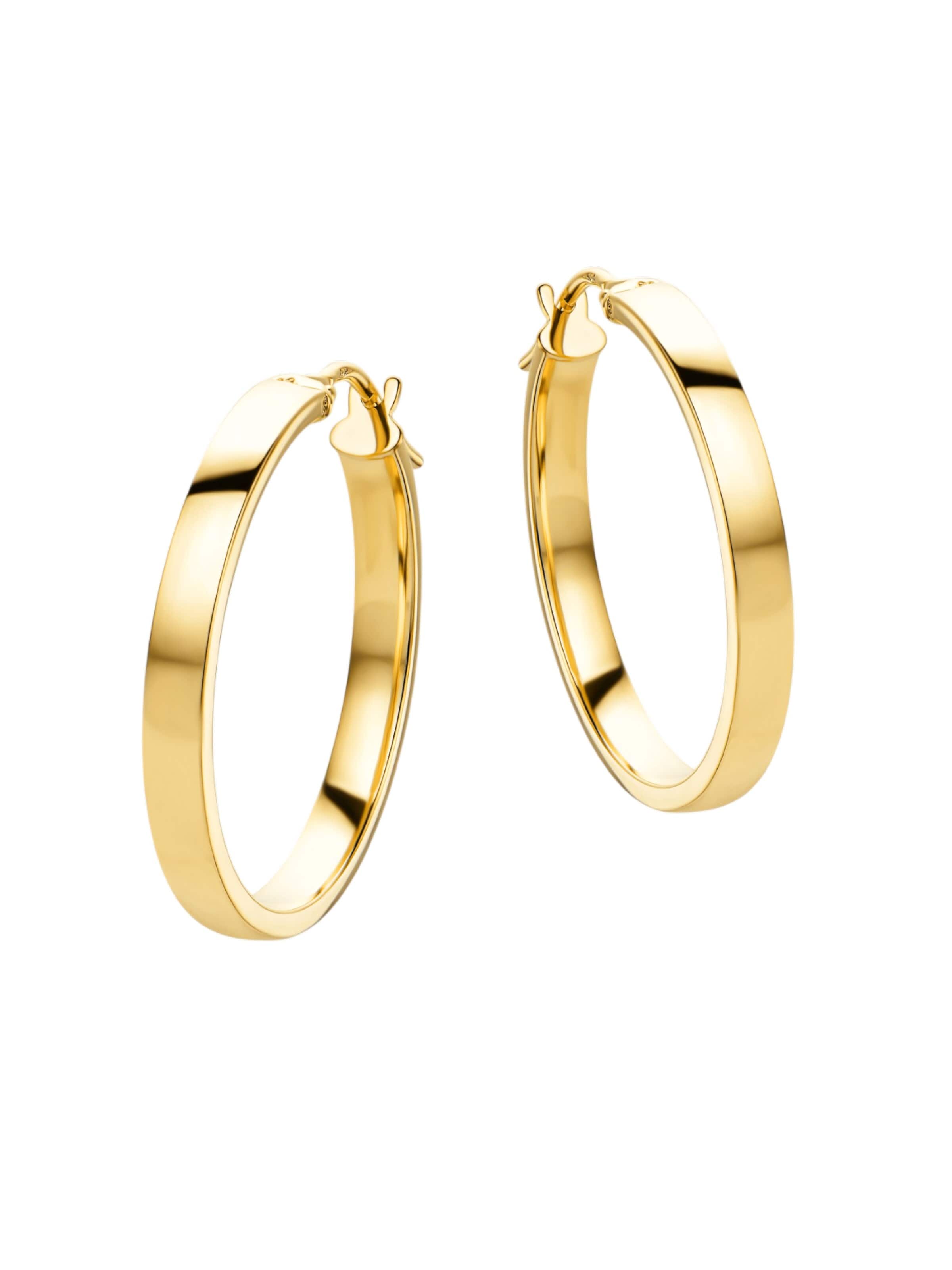 Vanlere - Pendientes en oro: frente