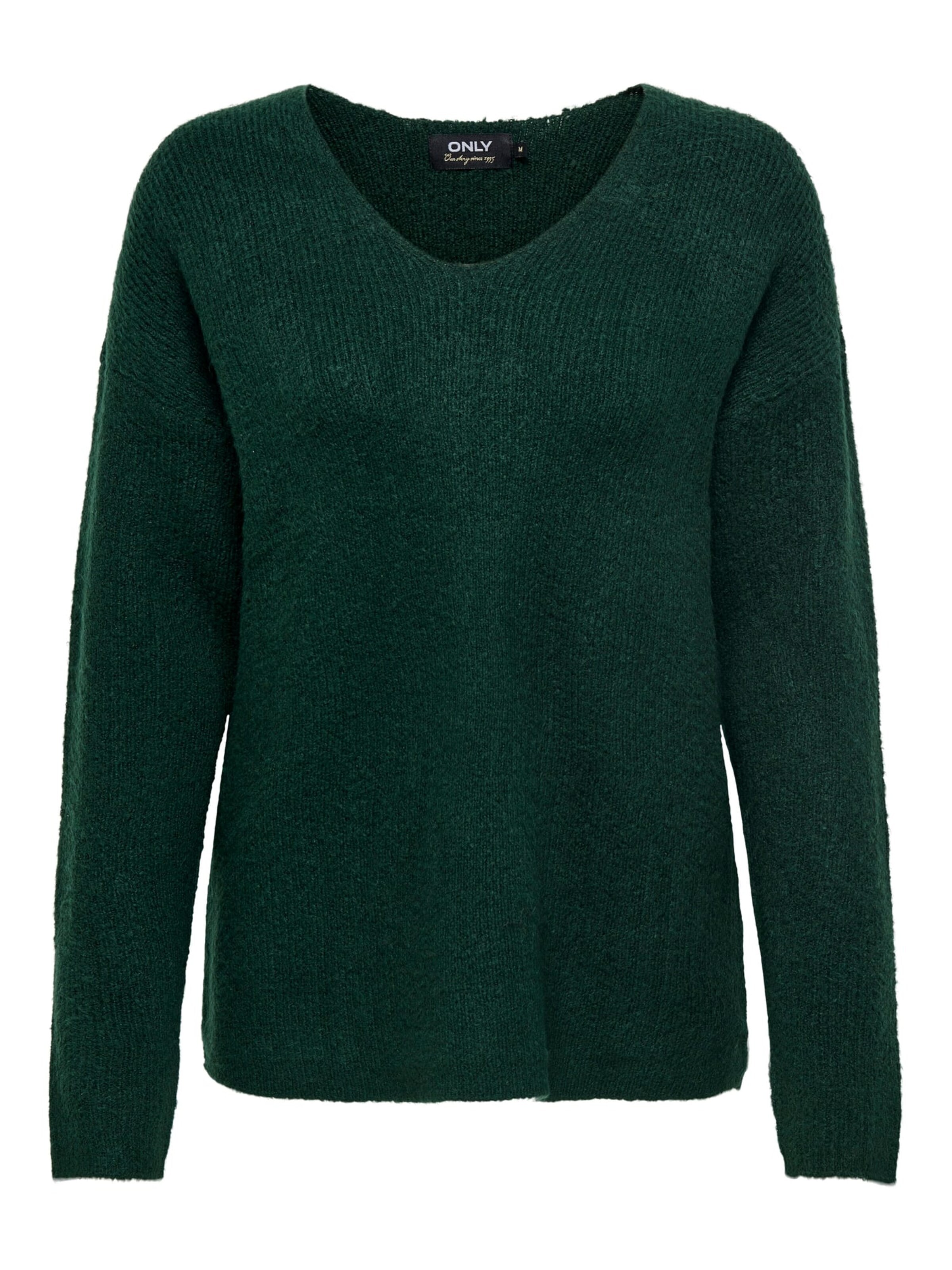 ONLY Sweater 'Camilla' in Green: front