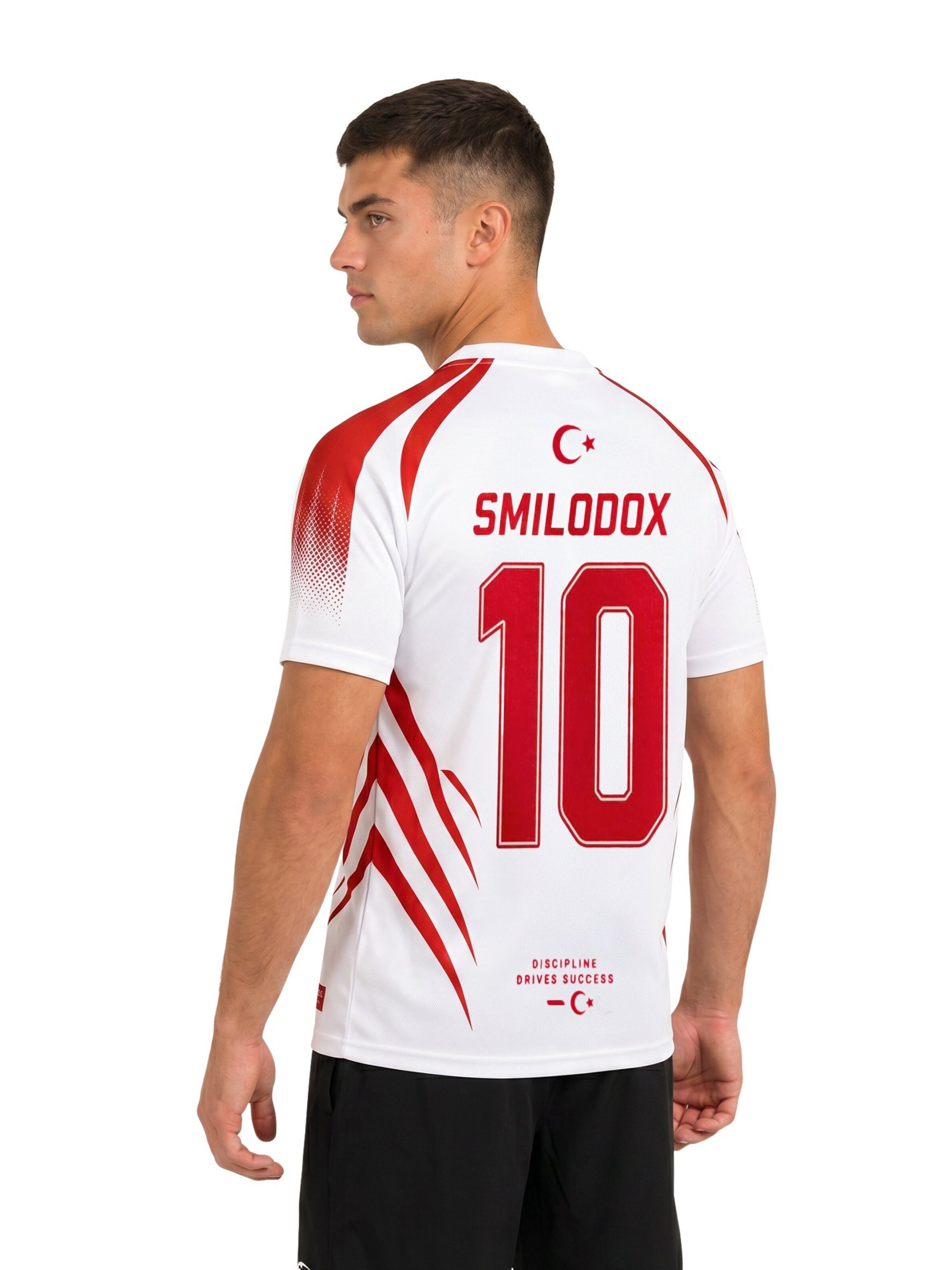 T-Shirt ' ' Smilodox en blanc