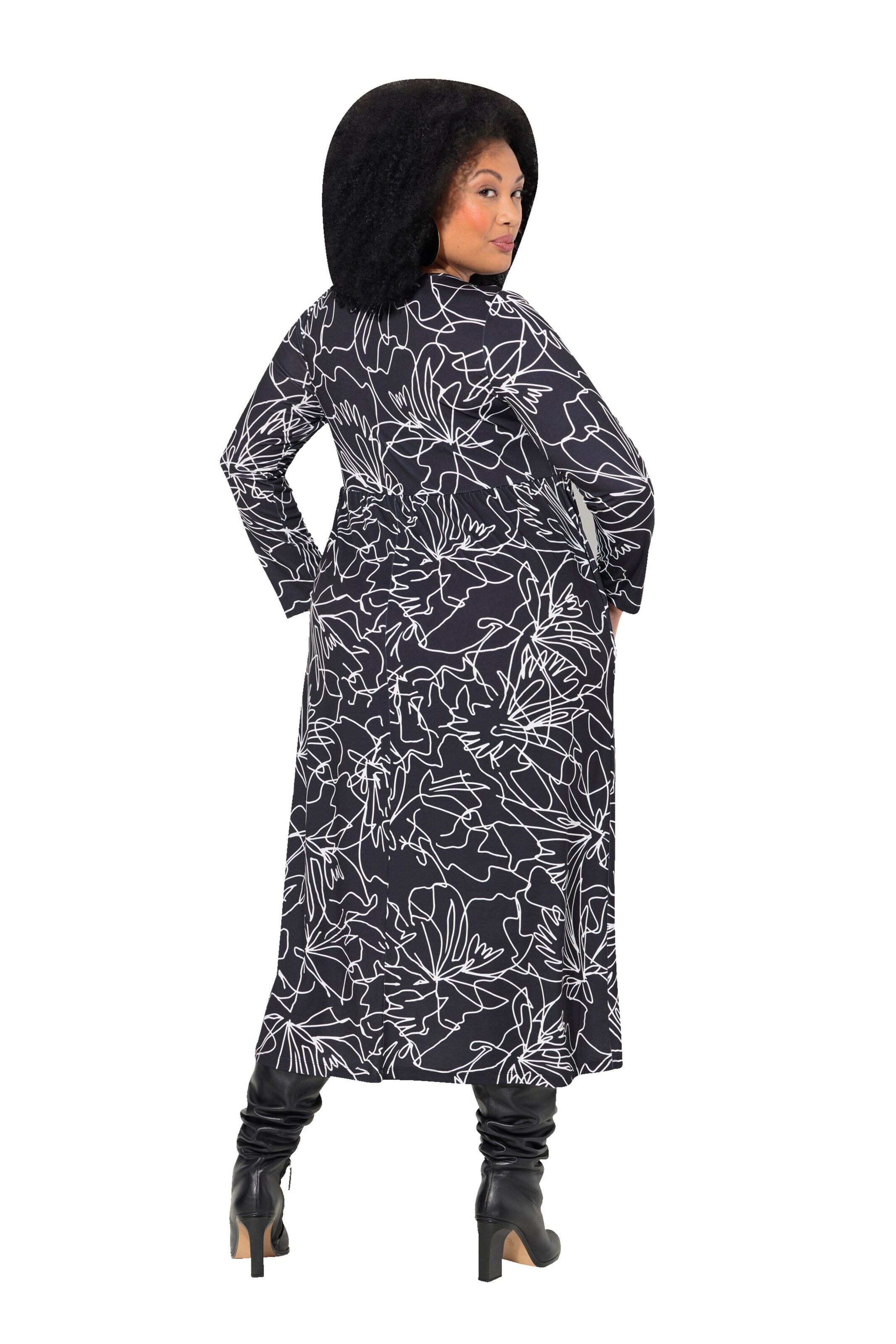 Ulla Popken Kleid in Schwarz