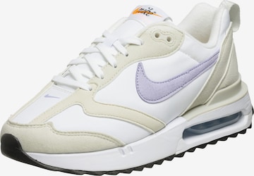 Baskets basses 'AIR MAX DAWN' Nike Sportswear en blanc : devant