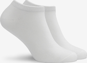 Chaussure basse 'The Sneaker Socks Enkelsokken - 12 Paar' Sukats en blanc : devant