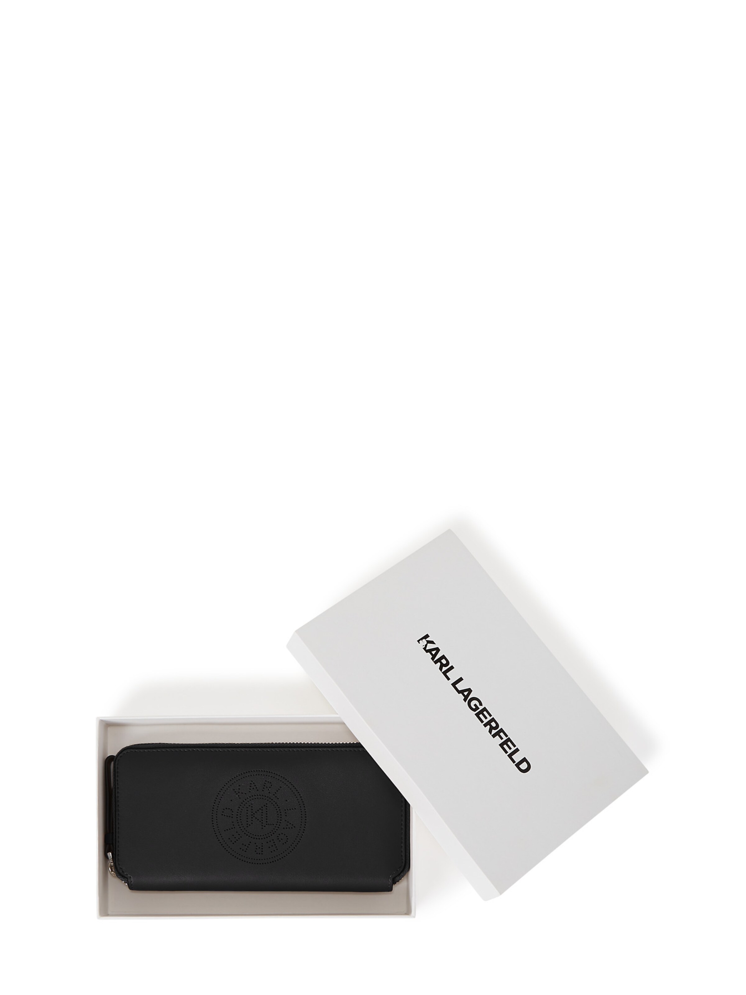 Karl Lagerfeld Wallet 'Continental' in Black