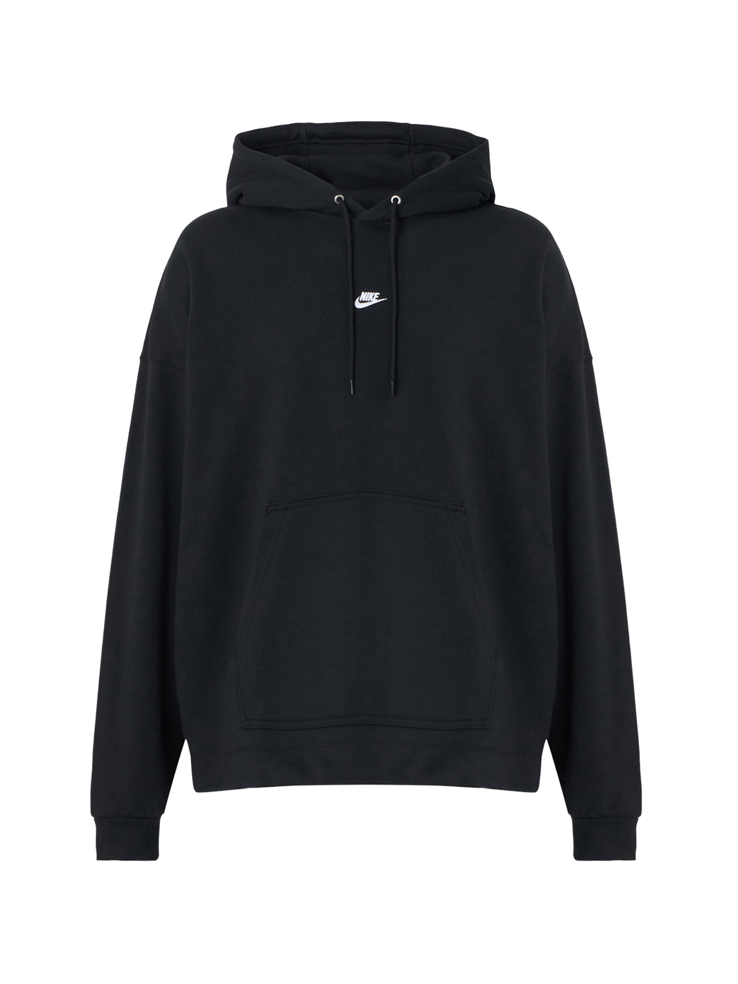 Nike Sportswear Свитшот 'CLUB' в Черный: спереди