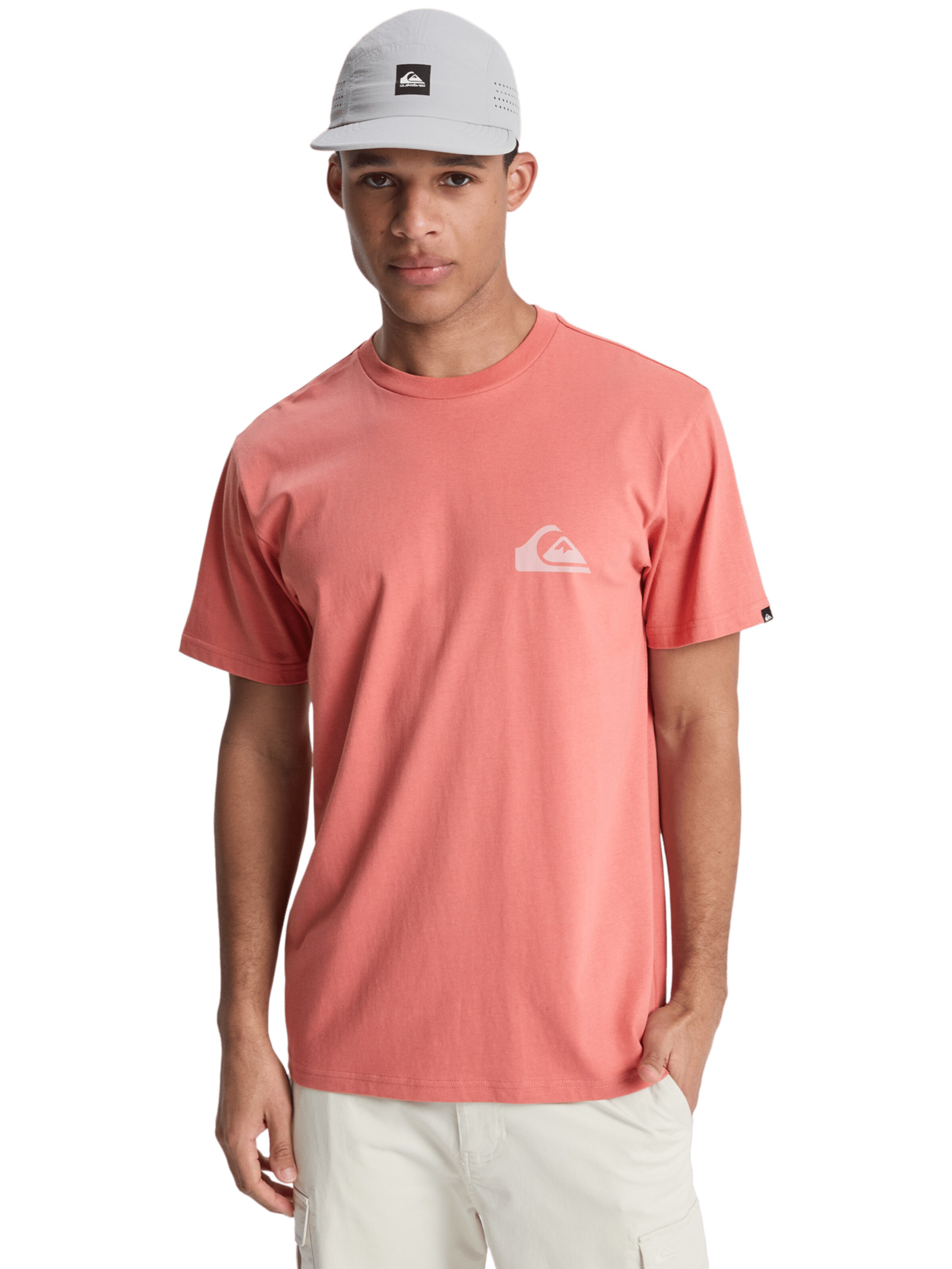 QUIKSILVER Performance Shirt in Pink: front