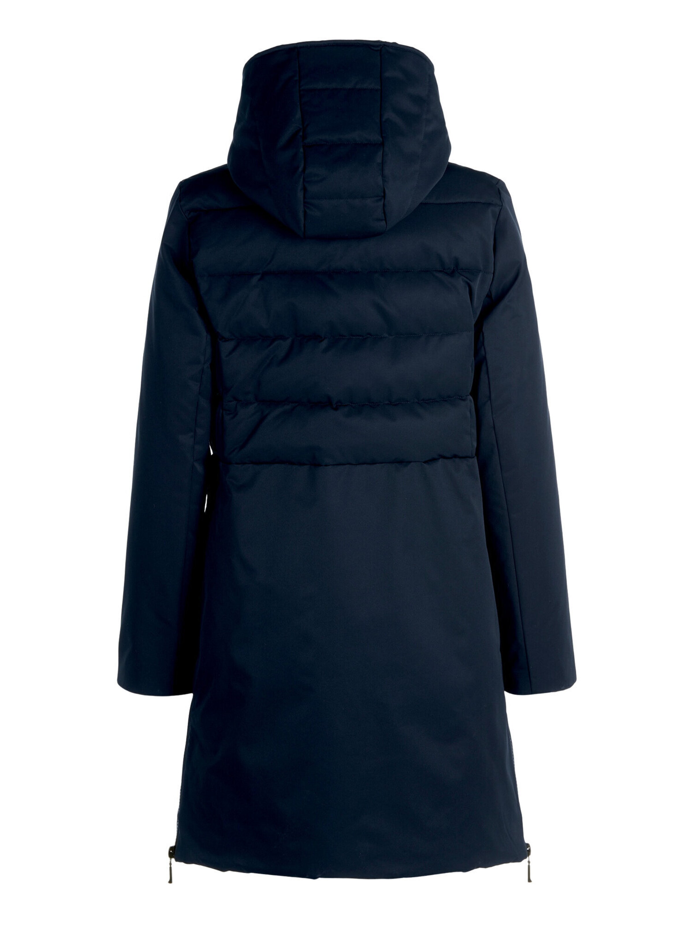 Amber & June Winterjacke Kunstdaune in Blau