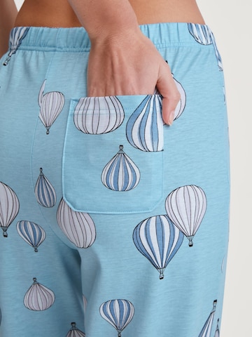 CALIDA Pyjamahose 'Favourites Journey'‌‌‌‌‌‌‌‌ in Blau