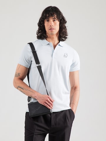 Karl Lagerfeld Shirt in Blue: front