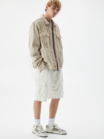 Pull&Bear Jacke in Beige