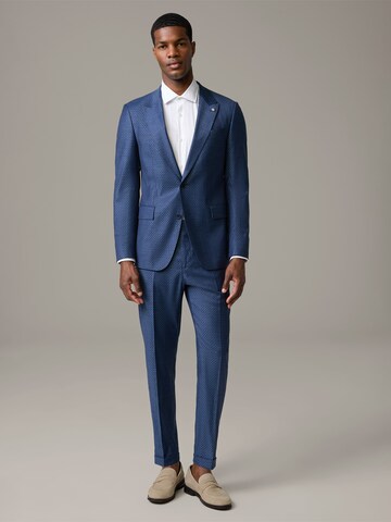 Regular Pantalon à plis ' Luc ' STRELLSON en bleu