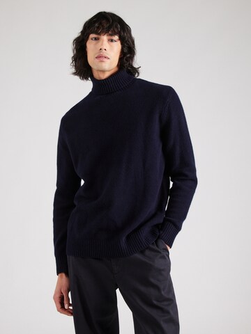 Pull-over DENHAM en bleu : devant