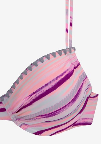 VENICE BEACH Tričkové Bikiny - fialová