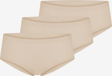 SCHIESSER Boyshorts 'Invisible Cotton' in Beige: front