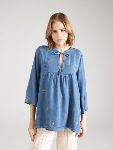 Camicia da donna 'SOLENE' di VILA in blu: frontale