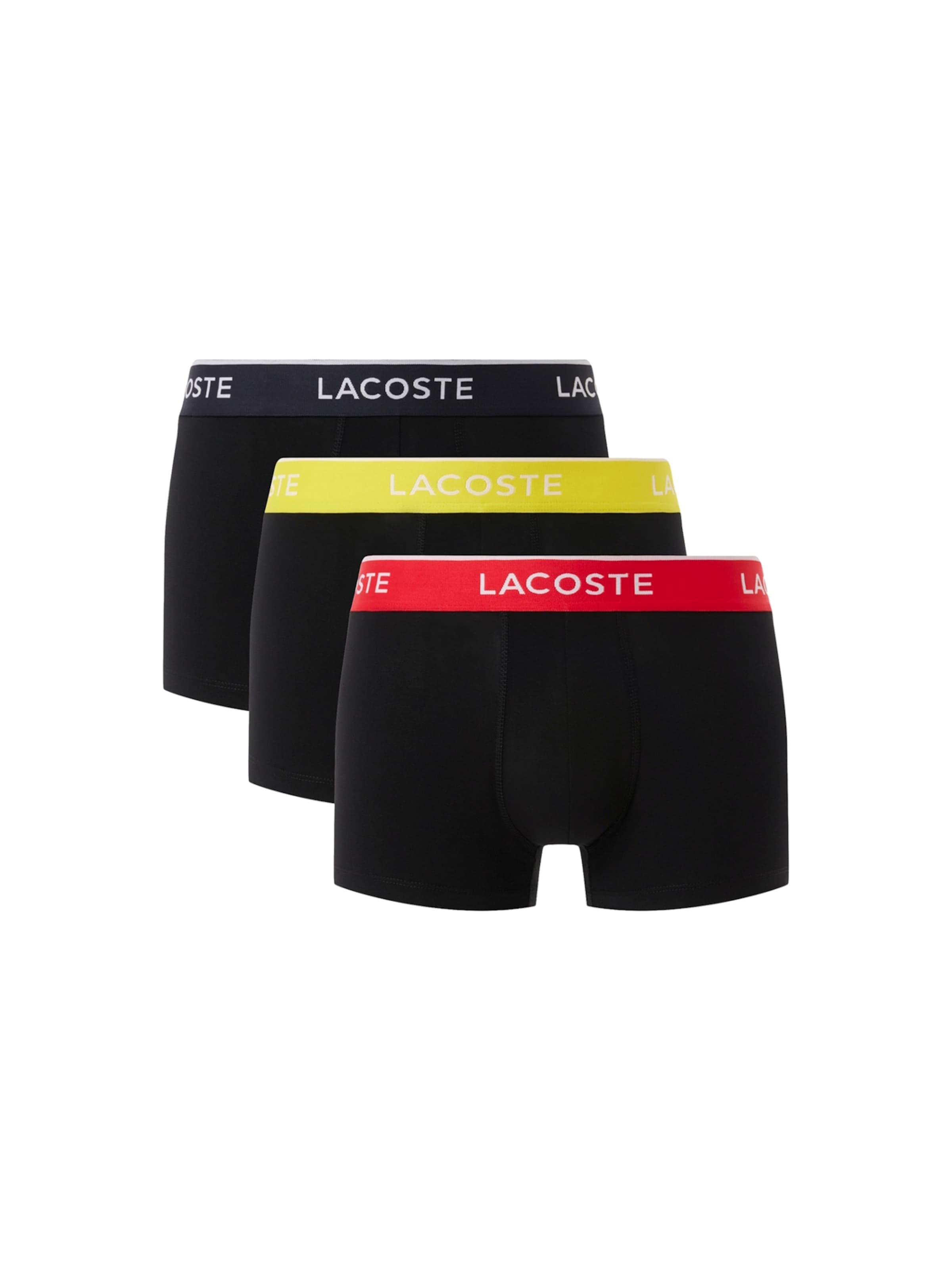 LACOSTE Trunks in Schwarz: Vorderseite