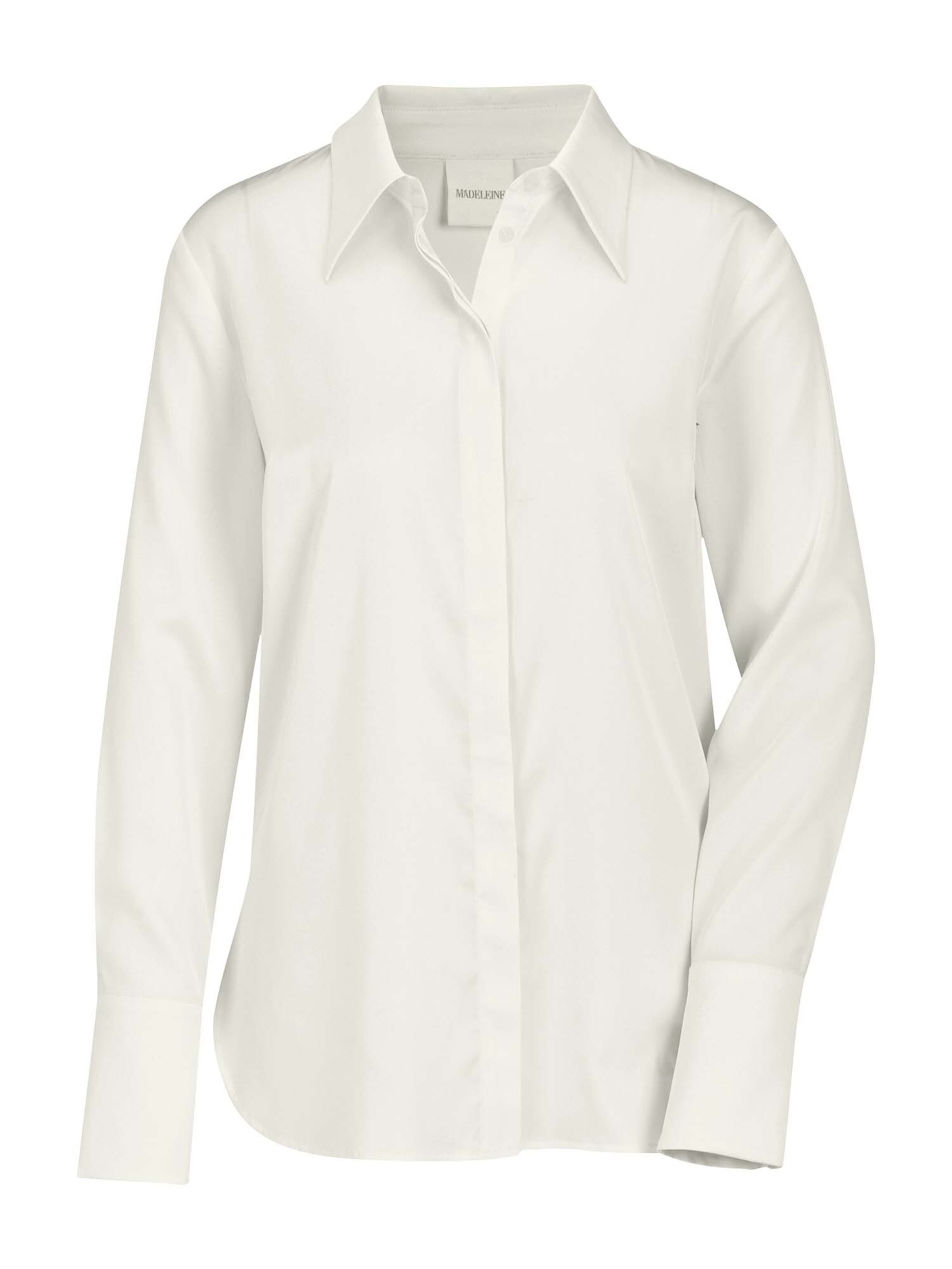 MADELEINE Blouse in Wit: voorkant