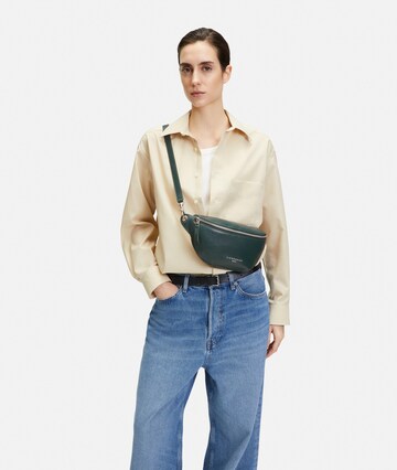 Liebeskind Berlin Fanny Pack 'Tavia' in Green: front