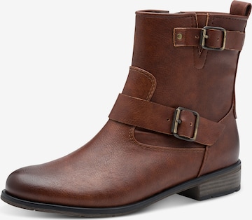 Boots MARCO TOZZI en marron : devant