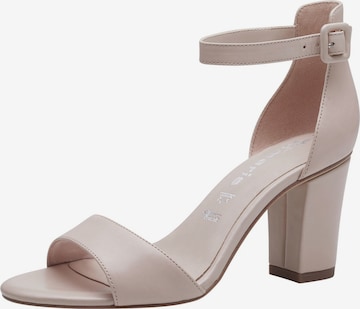 TAMARIS Strap Sandals in Pink: front