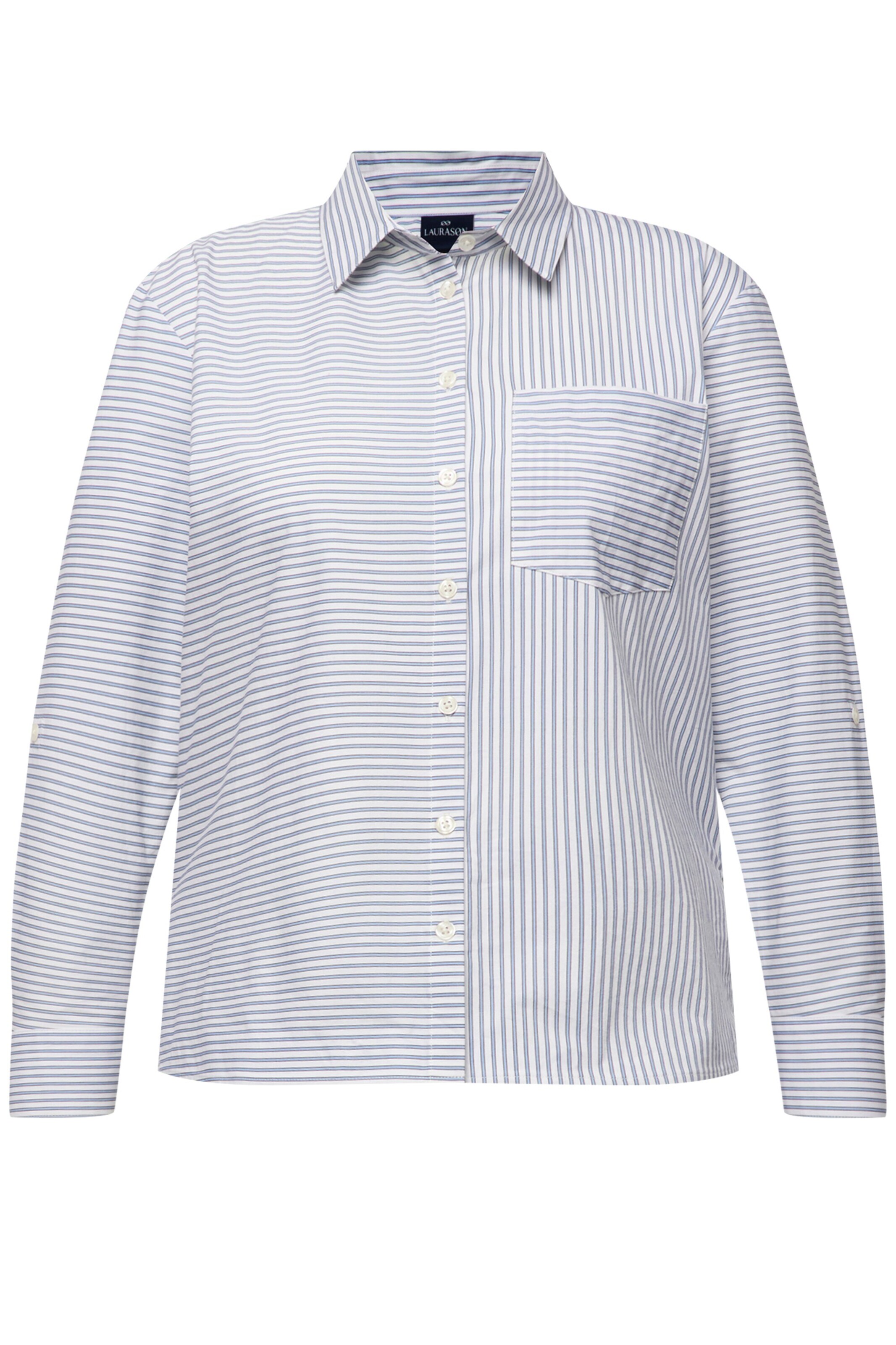 LAURASØN Blouse in White: front