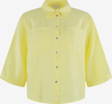 Bellamy Gallery Bluse 'Juno' in Gelb: Vorderseite