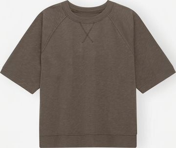 Pull-over ' aura ' moshi moshi mind en gris : devant