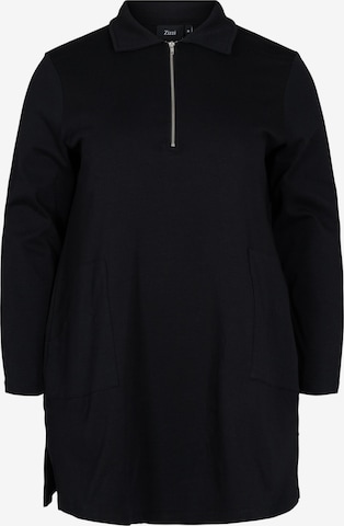 Zizzi Tunic 'Ebeate' in Black: front