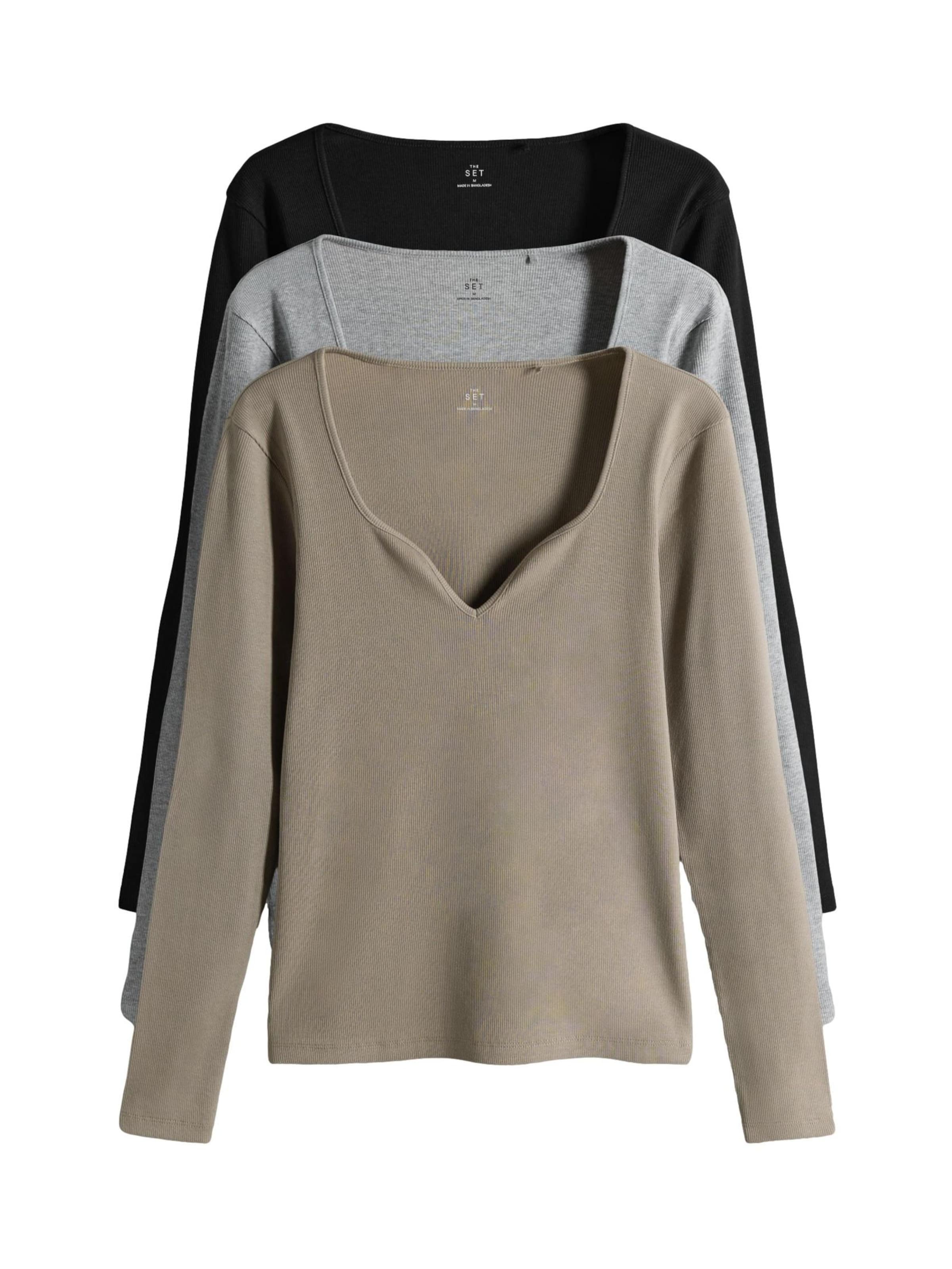 The Set Majica | rjava barva: sprednja stran