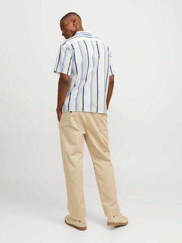 JACK & JONES Comfort fit Overhemd 'Palma Resort' in Blauw