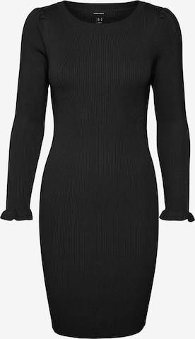 VERO MODA - Vestido de malha 'PROMISE' em preto: frente