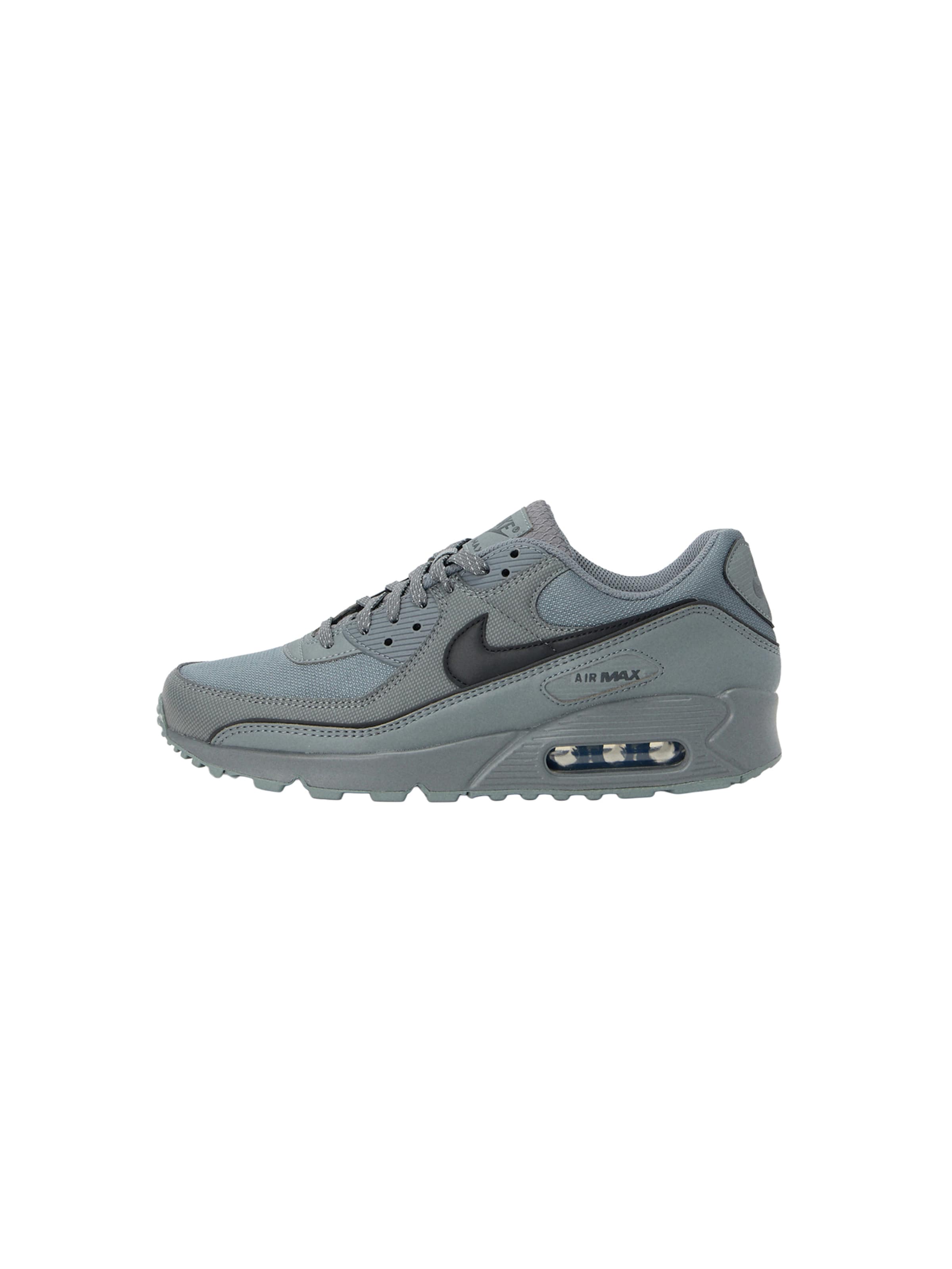 Nike Sportswear Låg sneaker 'Air Max 90 Premium' i grå: framsida
