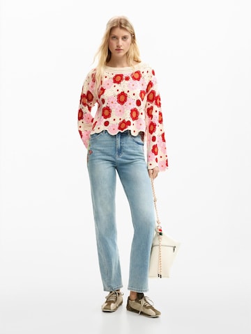 Pull-over Desigual en rouge