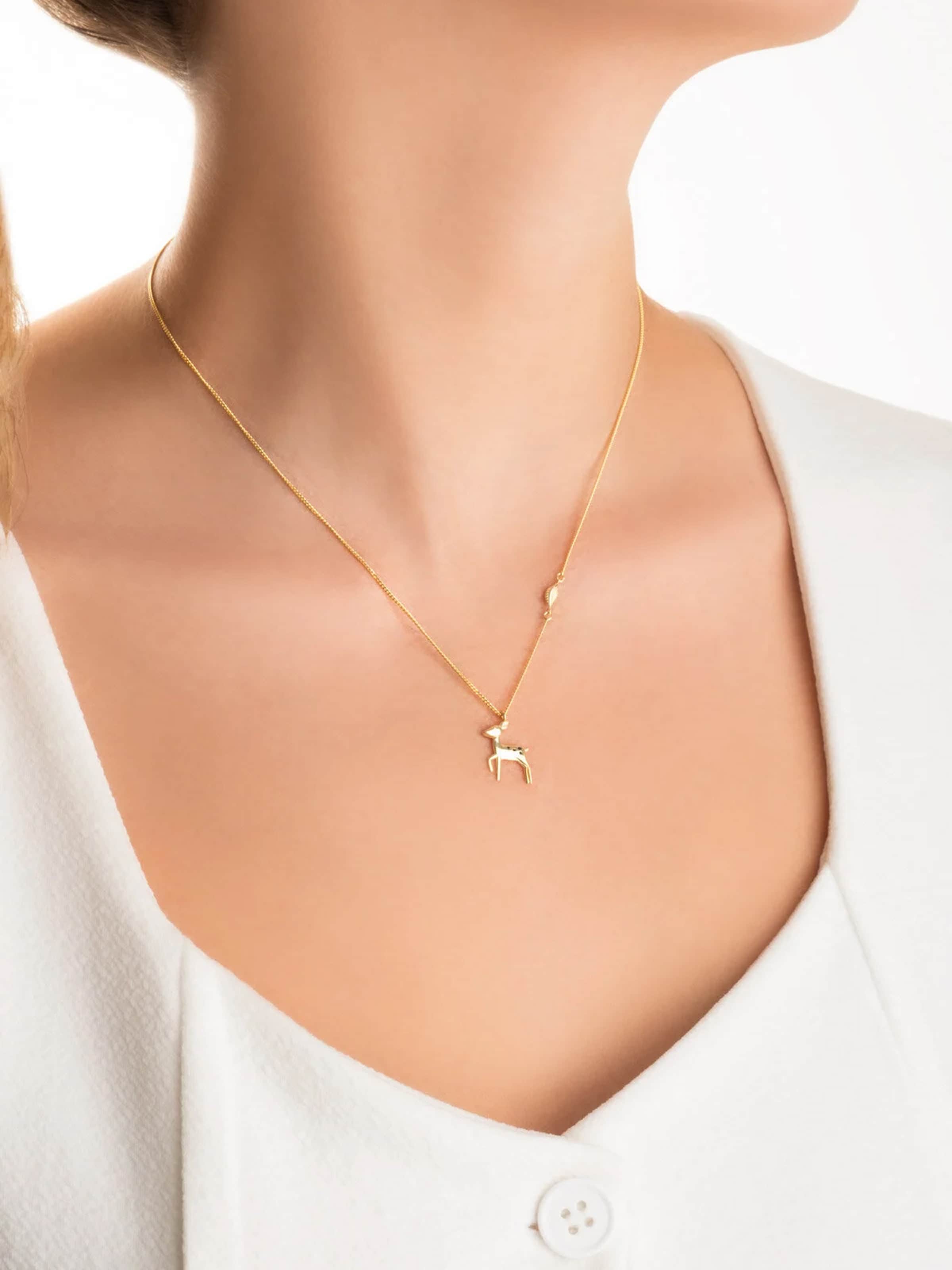 So Chic Kette in Gold: Vorderseite