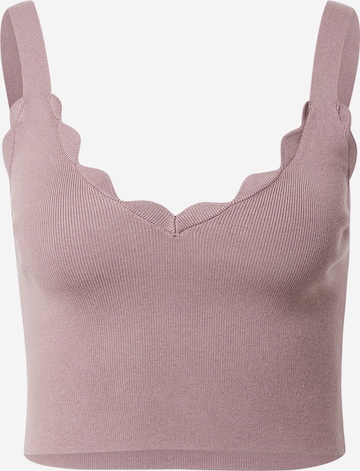 ABOUT YOU Top 'Drew' in Beige: front