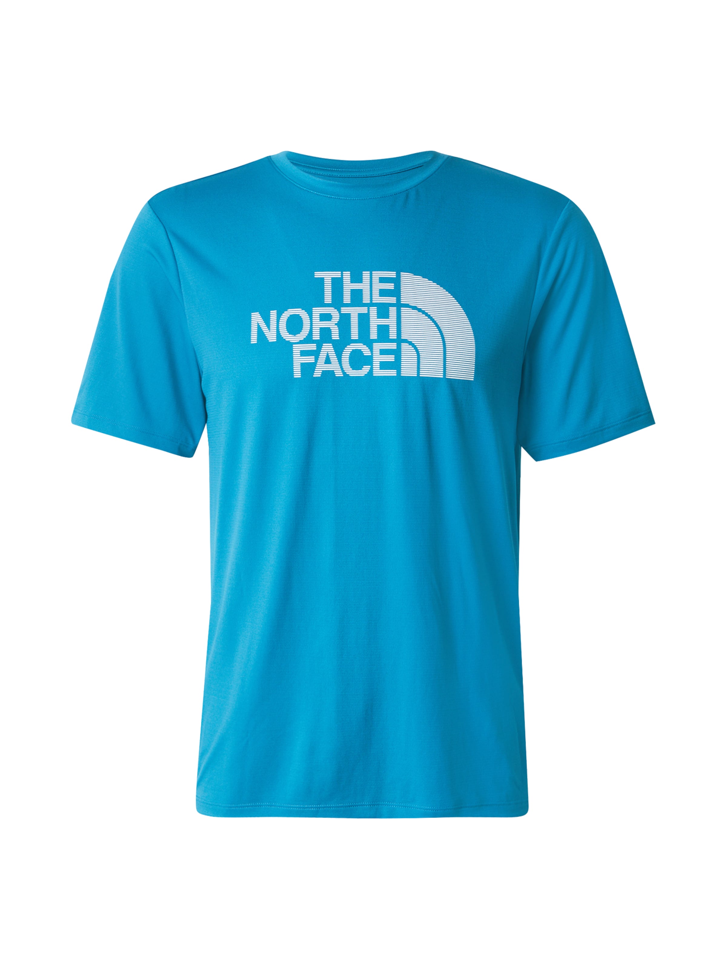 THE NORTH FACE - Camiseta funcional en azul: frente