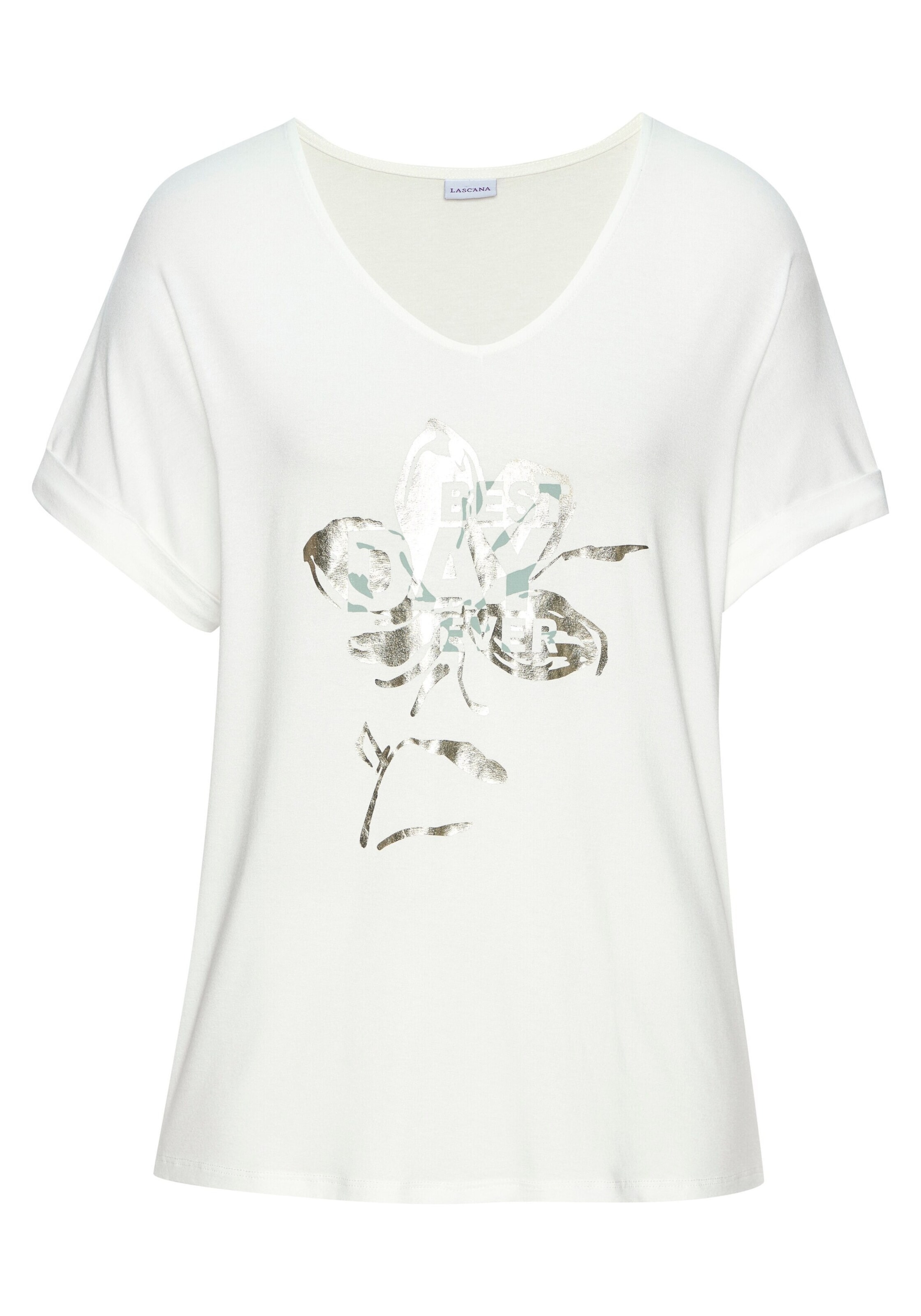 Maglietta di LASCANA in beige: frontale