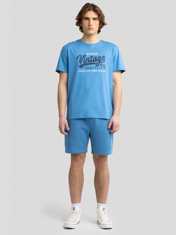 BIG STAR Regular Cargobroek 'Mandos' in Blauw