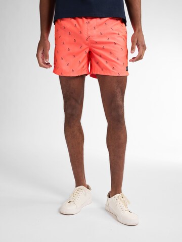 Petrol Industries Swimming shorts in Orange: front
