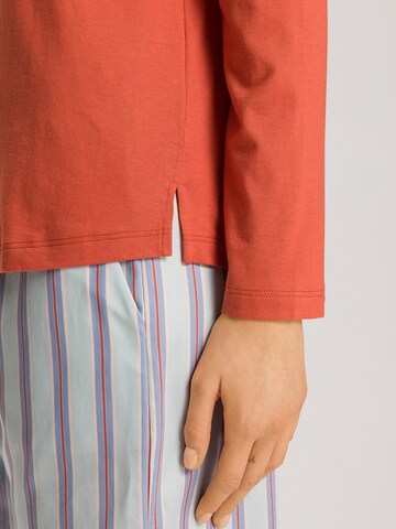 Hanro Shirt ' Sleep & Lounge ' in Orange