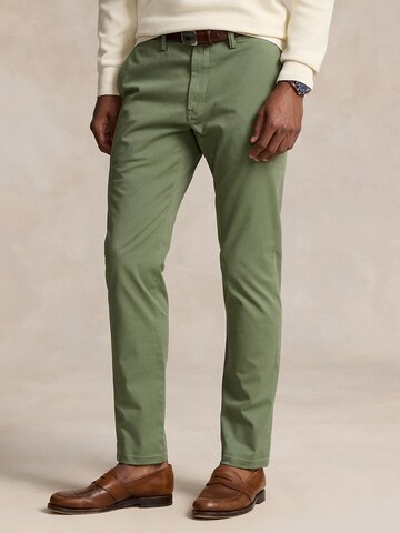 Slimfit Pantaloni chino 'BEDFORD' di Polo Ralph Lauren in verde: frontale