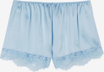 INTIMISSIMI Pajama Pants 'THE MOST ROMANTIC SEASON' in Blue: front