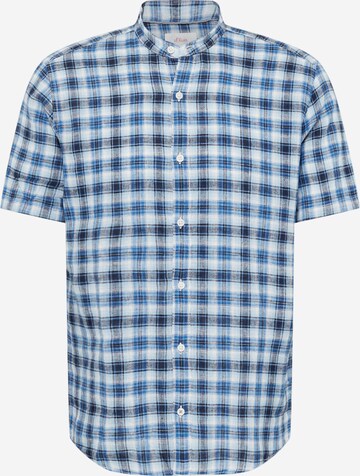 s.Oliver Regular fit Button Up Shirt in Blue: front